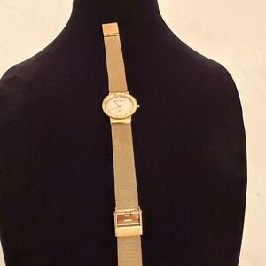 Skagen Gold Mesh Women's Watch